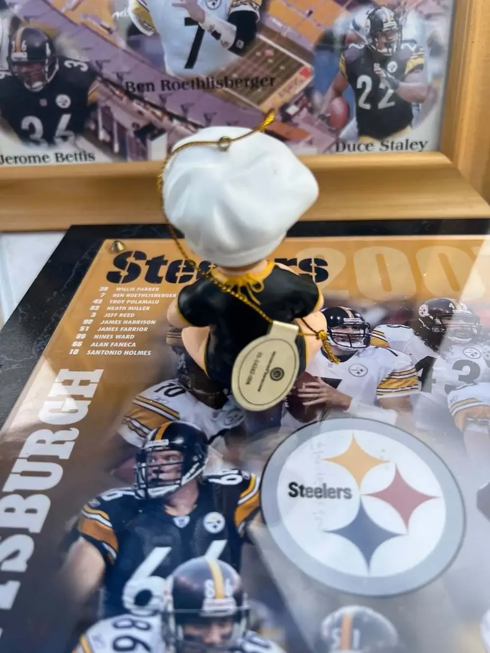 NFL Pittsburgh Steelers Ornament Half Time Snack Born To Be A Steelers Fan